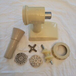 Oster Regency Kitchen Center Food Grinder Attachment Set Replacement Pieces